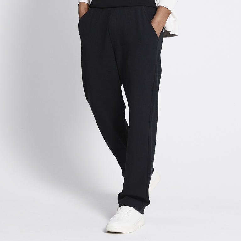 Drawstring pants "Liam Structure" Black 2